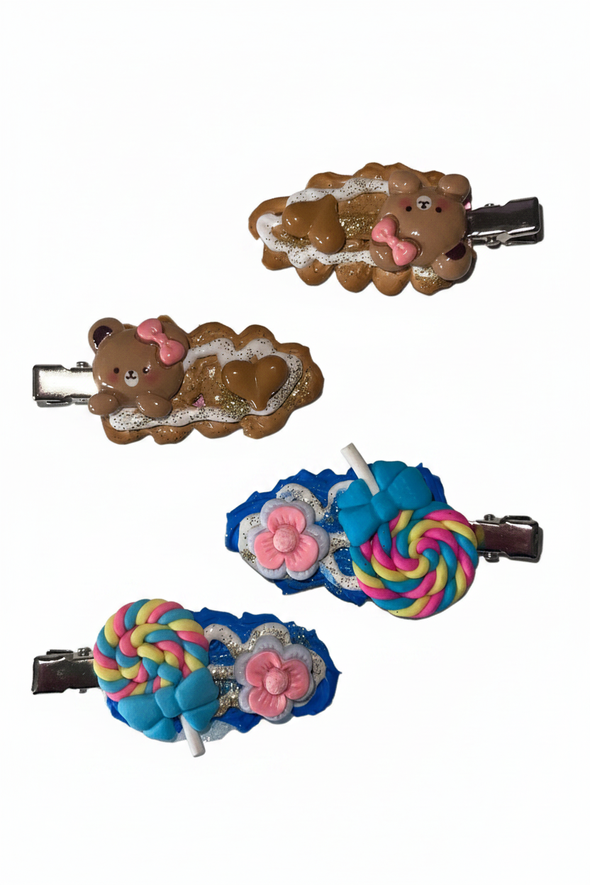 Custom Decoden Hair Clip
