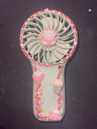 🌸 Custom Decoden Handheld Mini Fan