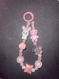 🌸Handmade Beaded Phone Chain